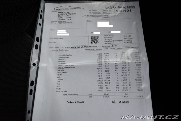 Audi SQ7 TDI PPF*TAŽNÉ*KERAMIKY*ČR 2018