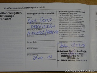 Opel Corsa 1.4i 74kW AUTOMAT SERVISK 2011