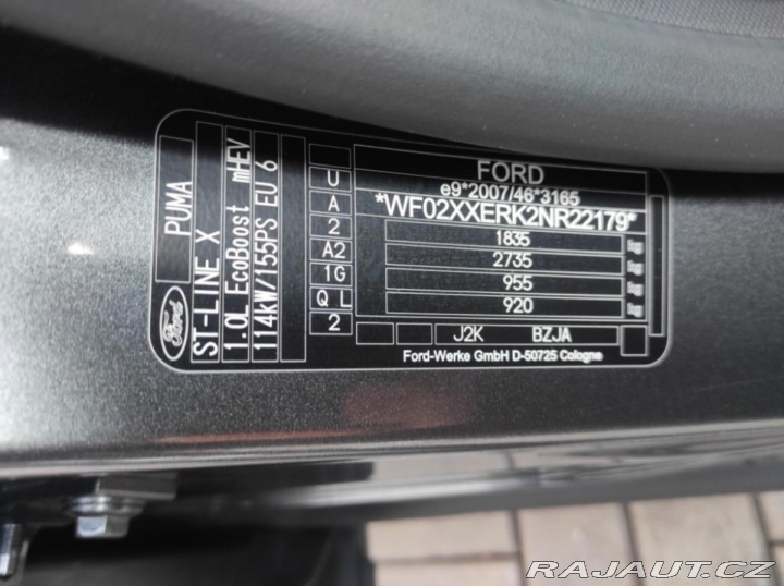 Ford Puma 1,0   ST-Line X, 114 kW, 2023
