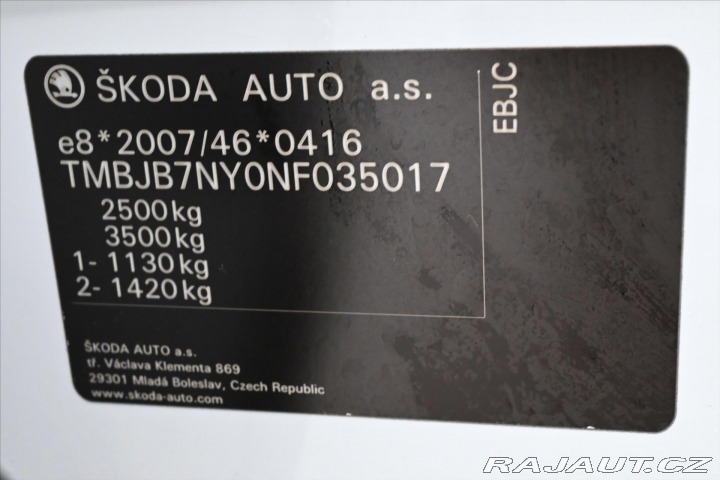 Škoda Enyaq iV 60 132kW SOH 88% Záruk 2022