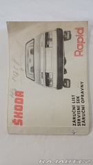 Škoda Rapid 130 5speed 1986