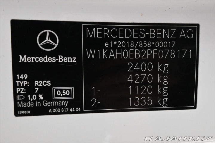 Mercedes-Benz C 2,0 220d 147 kW 9G Tronic 2022