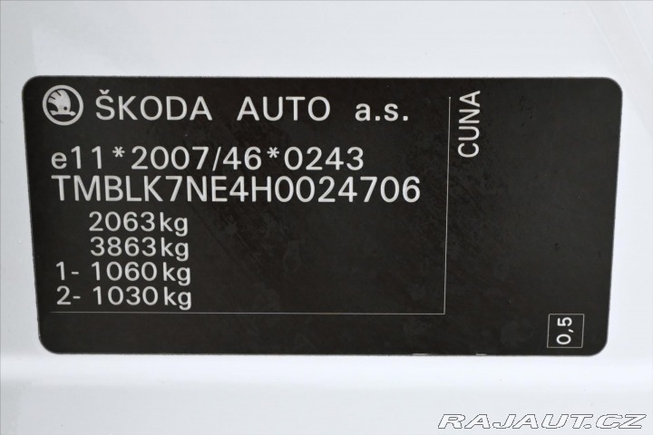 Škoda Octavia 2,0 TDI 135kW RS Záruka a 2016