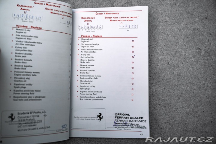 Ferrari Ostatní modely CZ*Karbon*TOP 2022