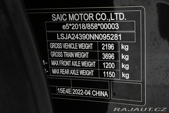 MG Ostatní modely EHS 1,5 TGI PHEV 119 kW ELEGA 2022