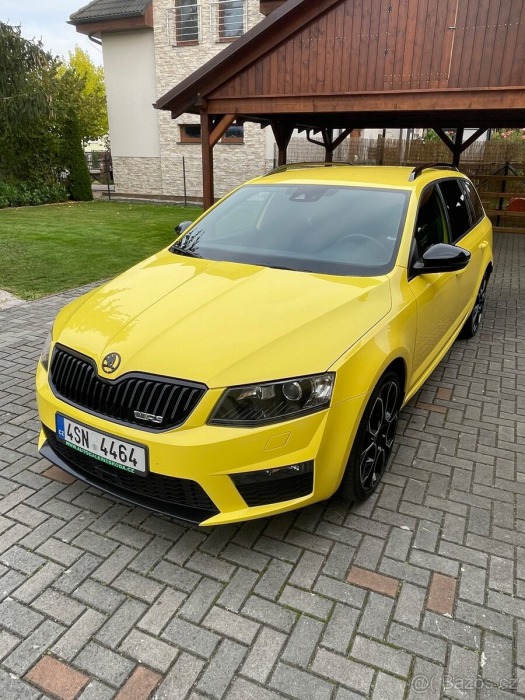 Škoda Octavia RS TDI 135 kw. Manuál, we