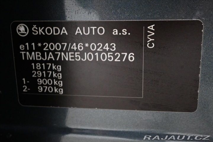 Škoda Octavia 1,2 TSI 63kW Active Záruk 2017