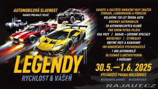 Automobilová slavnost a výstava LEGENDY 2025