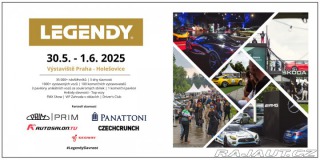 Automobilová slavnost a výstava LEGENDY 2025
